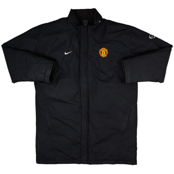 2003-04 Manchester United Nike Padded Bench Coat - 8/10 - (XL)