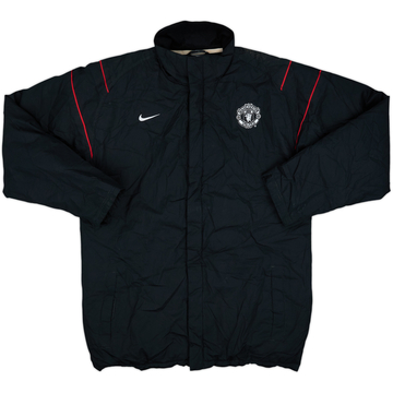 2003-04 Manchester United Nike Padded Bench Coat - 6/10 - (S)