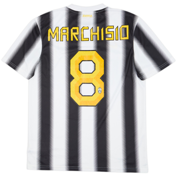 2011-12 Juventus Home Shirt Marchisio #8 - 6/10 - (M)