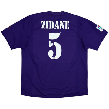 2001 Real Madrid Third Shirt Zidane #5 - 8/10 - (XXL)