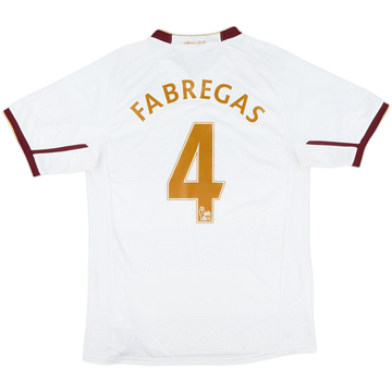 2007-08 Arsenal Away Shirt Fabregas #4 - 9/10 - (S)