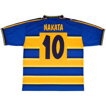 2001-02 Parma Home Shirt Nakata #10 - 9/10 - (L)