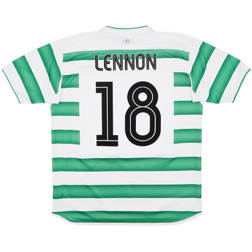 2003-04 Celtic Home Shirt Lennon #18 - 6/10 - (L)