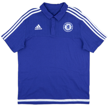 2015-16 Chelsea adidas Polo Shirt - 9/10 - (L)