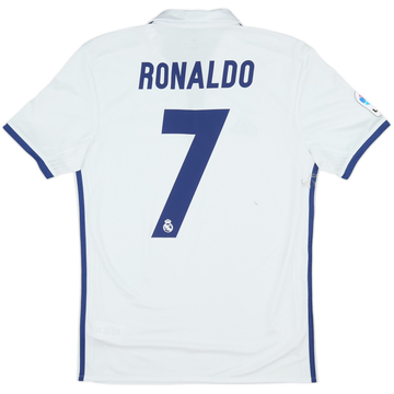 2016-17 Real Madrid Home Shirt Ronaldo #7 - 5/10 - (S)