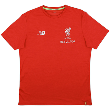 2018-19 Liverpool New Balance Training Shirt - 8/10 - (S)