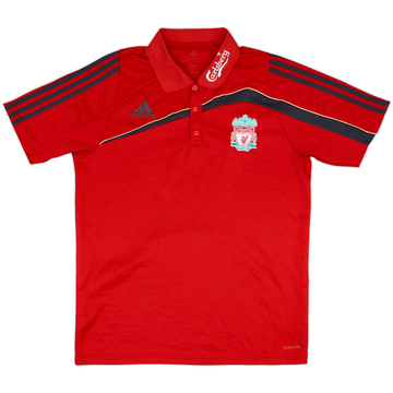 2009-10 Liverpool adidas Polo Shirt - 8/10 - (L)