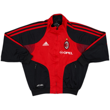 2004-05 AC Milan adidas Track Jacket - 8/10 - (S.Boys)