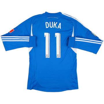 2012 Montreal Impact Authentic Home L/S Shirt Duka #11 - 5/10 - (M)