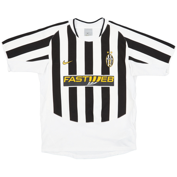2003-04 Juventus Home Shirt - 6/10 - (XL.Boys)