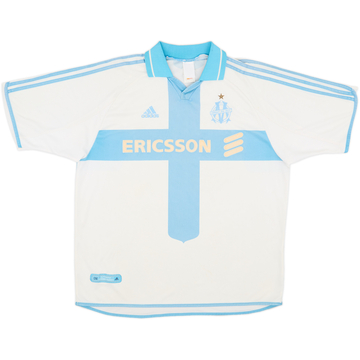 2000-01 Olympique Marseille Home Shirt - 5/10 - (XL)