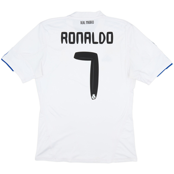2010-11 Real Madrid Home Shirt Ronaldo #7 - 7/10 - (L)