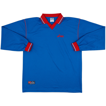 1990s Asics Template L/S Shirt - 9/10 - (XL)