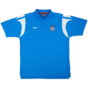 2004-06 England Umbro Polo Shirt - 6/10 - (L)
