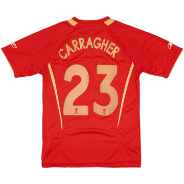 2005-06 Liverpool CL Home Shirt Carragher #23 - 5/10 - (S)