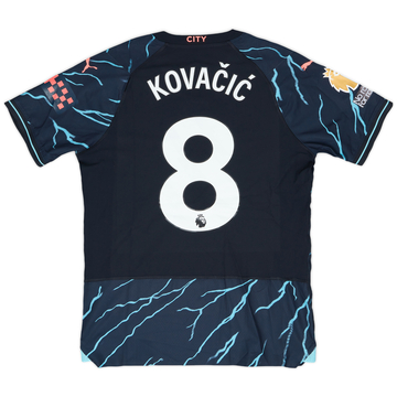 2023-24 Manchester City Match Issue Third Shirt Kovačić #8