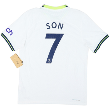 2022-23 Tottenham Authentic Home Shirt Son #7 (M)