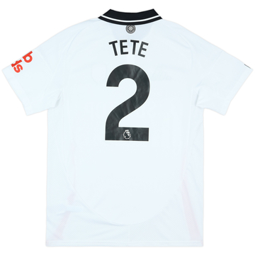2024-25 Fulham Match Issue Home Shirt Tete #2