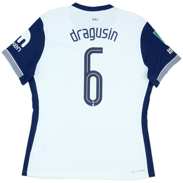 2024-25 Tottenham Match Issue Carabao Cup Home Shirt Dragusin #6