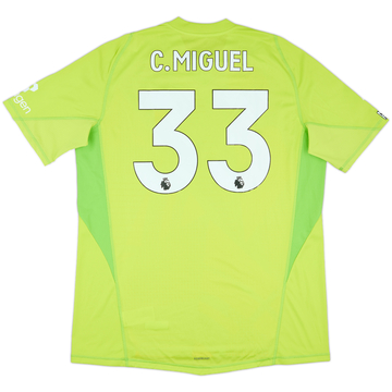 2024-25 Nottingham Forest Match Issue GK Shirt C.Miguel #33