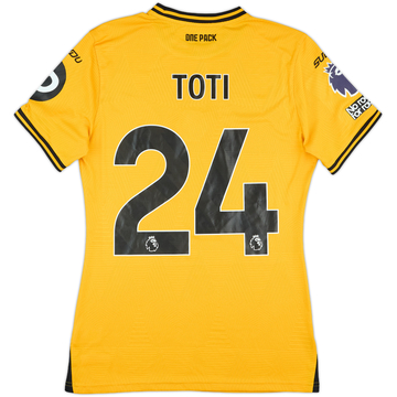 2024-25 Wolves Match Issue Home Shirt Toti #24