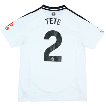 2024-25 Fulham Match Worn Home Shirt Tete #2