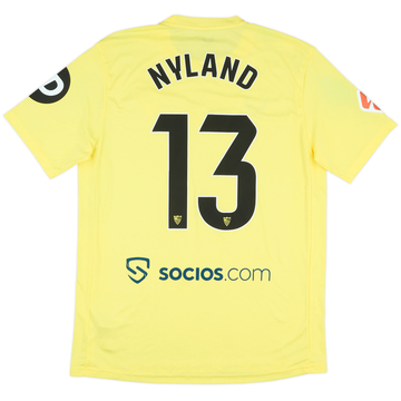 2024-25 Sevilla Match Issue GK Shirt Nyland #13
