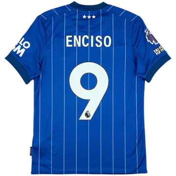2024-25 Ipswich Match Issue Home Shirt Enciso #9