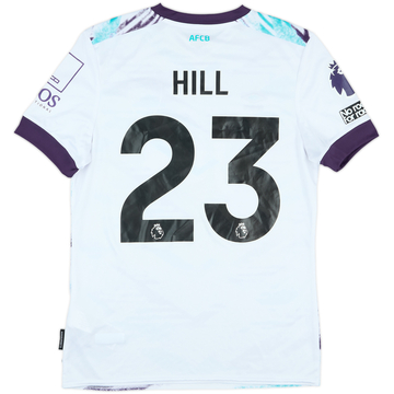2024-25 Bournemouth Match Issue Away Shirt Hill #23