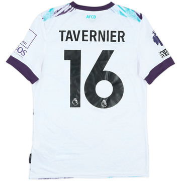 2024-25 Bournemouth Match Issue Away Shirt Tavernier #16