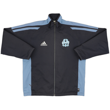 2001-02 Olympique Marseille adidas Track Jacket - 8/10 - (XL.Boys)