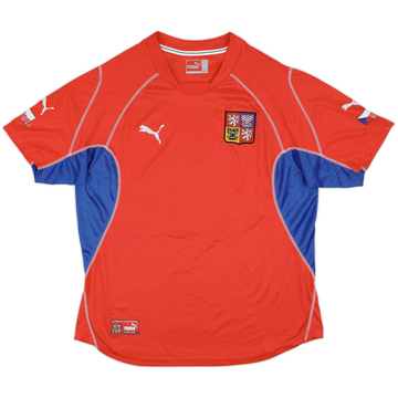 2002-04 Czech Republic Home Shirt - 8/10 - (XXL)