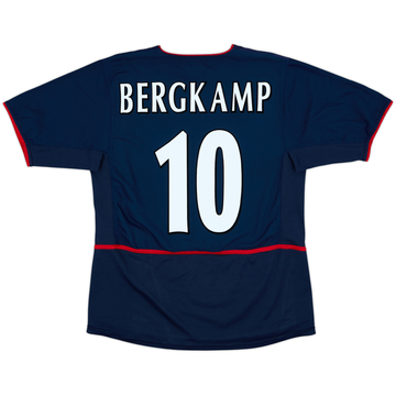2002-04 Arsenal Away Shirt Bergkamp #10 - 6/10 - (M)