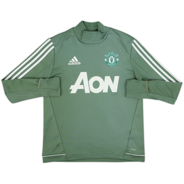 2017-18 Manchester United adidas Drill Top - 6/10 - (L.Boys)