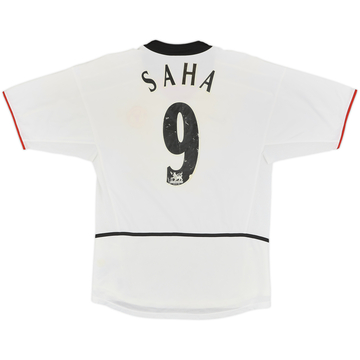 2002-03 Manchester United Away Shirt Saha #9 - 5/10 - (S)