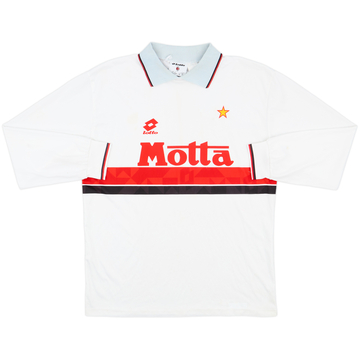 1993-94 AC Milan Away L/S Shirt - 6/10 - (XL)