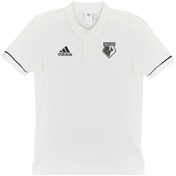 2017-18 Watford adidas Polo Shirt - 9/10 - (S)
