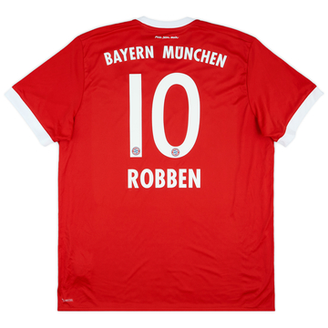2017-18 Bayern Munich Home Shirt Robben #10