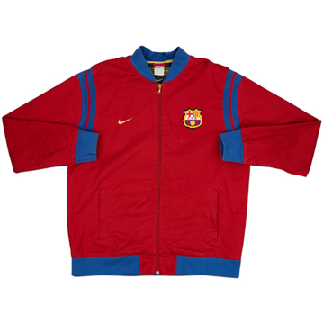 2007-08 Barcelona Nike Football Classics Bomber Jacket - 8/10 - (XL)
