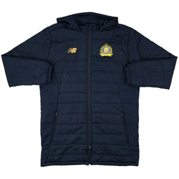 2017-18 Al Nassr New Balance Padded Bench Coat - 8/10 - (L)