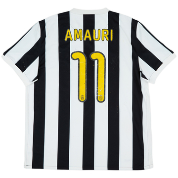 2009-10 Juventus Home Shirt Amauri #11 - 5/10 - (XL)