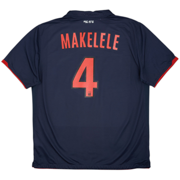 2010-11 Paris Saint-Germain Away Shirt Makelele #4 - 7/10 - (XL)