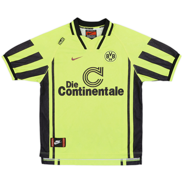 1996-97 Borussia Dortmund Home Shirt - 6/10 - (L.Boys)