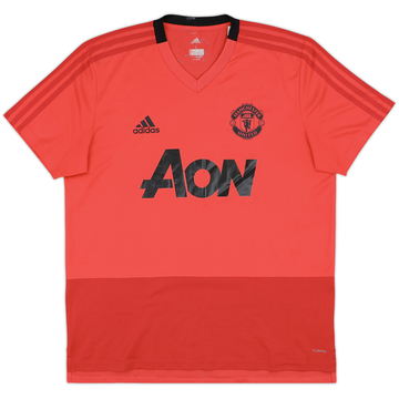2018-19 Manchester United adidas Training Shirt - 8/10 - (L)