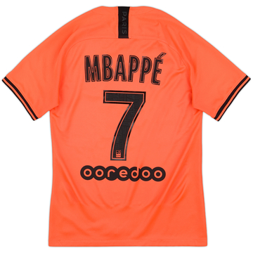 2019-20 Paris Saint-Germain Away Shirt Mbappe #7 - 8/10 - (S)