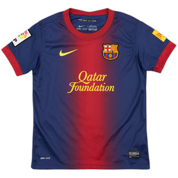 2012-13 Barcelona Home Shirt - 8/10 - (S.Boys)