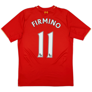2015-16 Liverpool Home Shirt Firmino #11 - 7/10 - (S)