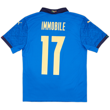 2020-21 Italy Home Shirt Immobile #17 - 10/10 - (S)