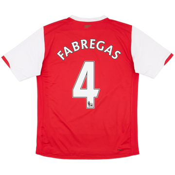 2006-08 Arsenal Home Shirt Fabregas #4 - 8/10 - (XL.Boys)