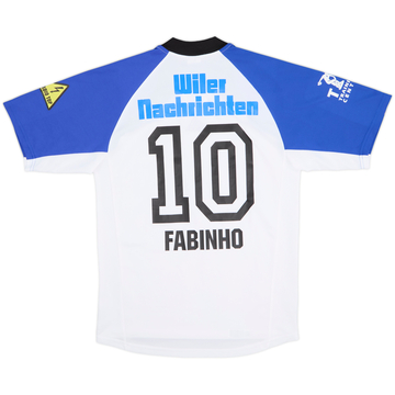 2002-03 FC Wil Home Shirt Fabinho #10 - 8/10 - (S)